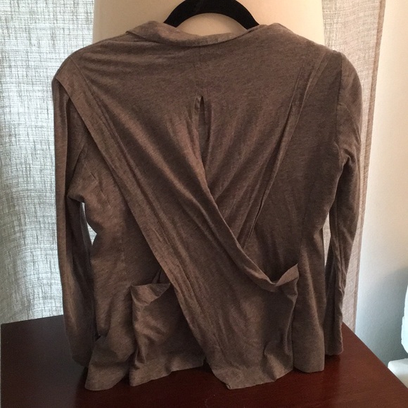 BCBGMax heather grey blazer.  Small - Picture 6 of 7